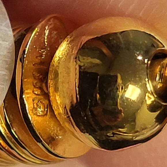 MMA Egyptian Gold Disc Necklace - Picture 8 of 10